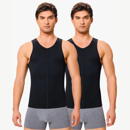 CoreFit™ Zip Compression Shaping Tank Top