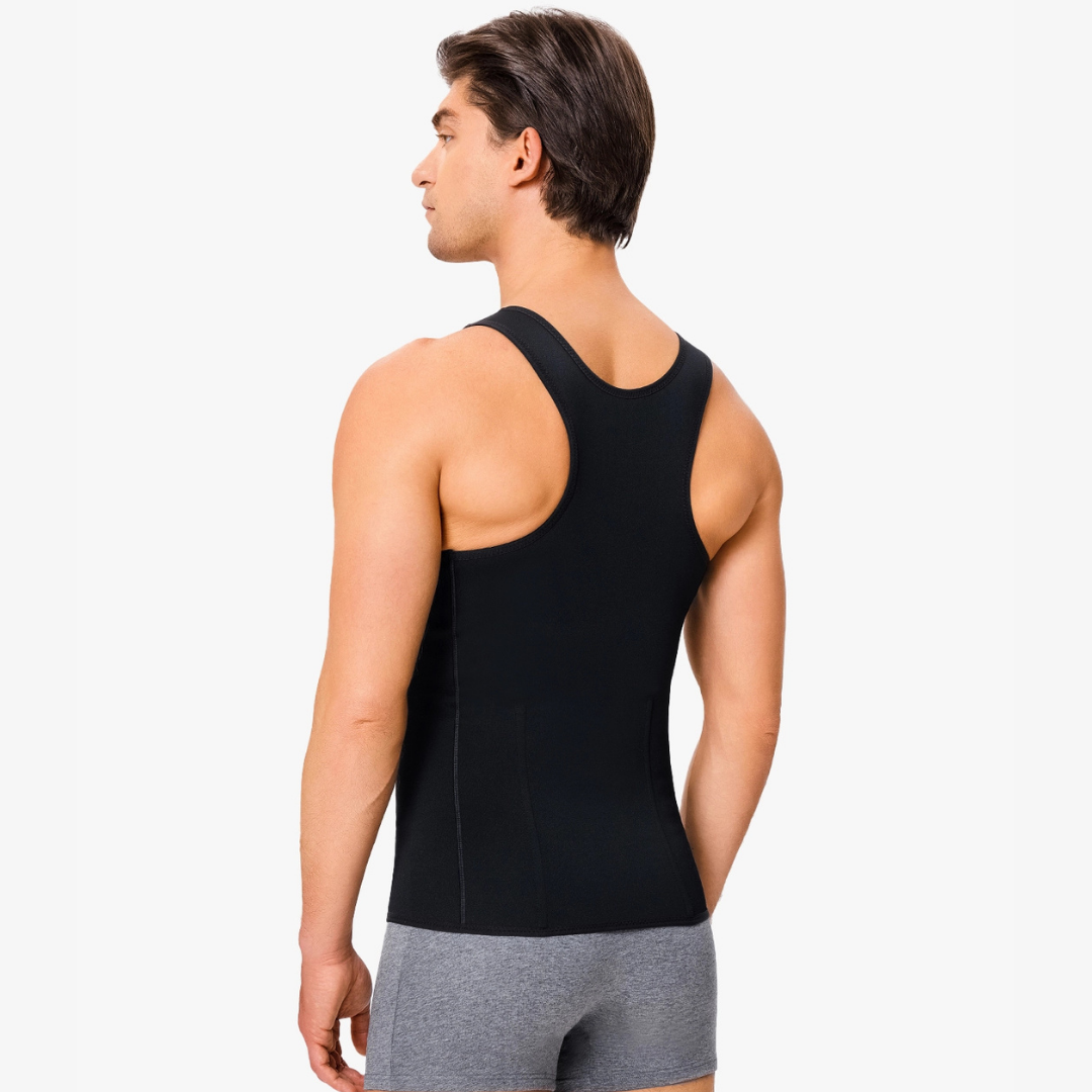 CoreFit™ Zip Compression Shaping Tank Top