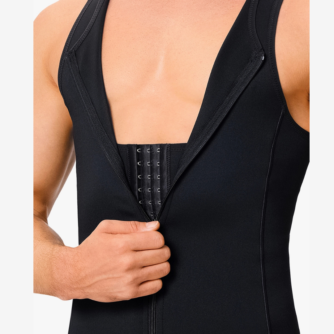 CoreFit™ Zip Compression Shaping Tank Top