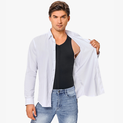 CoreFit™ Zip Compression Shaping Tank Top