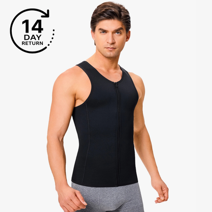 CoreFit™ Zip Compression Shaping Tank Top